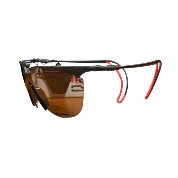 Vintage Alpina Opus IV L Sports Sunglasses Made in Germany NOS Shield Wrap main image 5